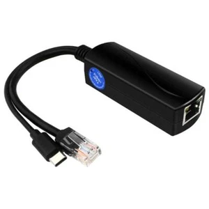 USB Type C Gigabit PoE Splitter 5V IEEE802,3af Power Over Ethernet pour Raspberry - Photo 1/8