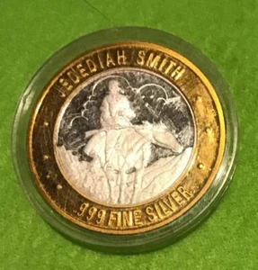 1993 ~ Token/Münze ~ Explores of American West ~ Jedediah Smith ~ 0,999 Feinsilber - Bild 1 von 4