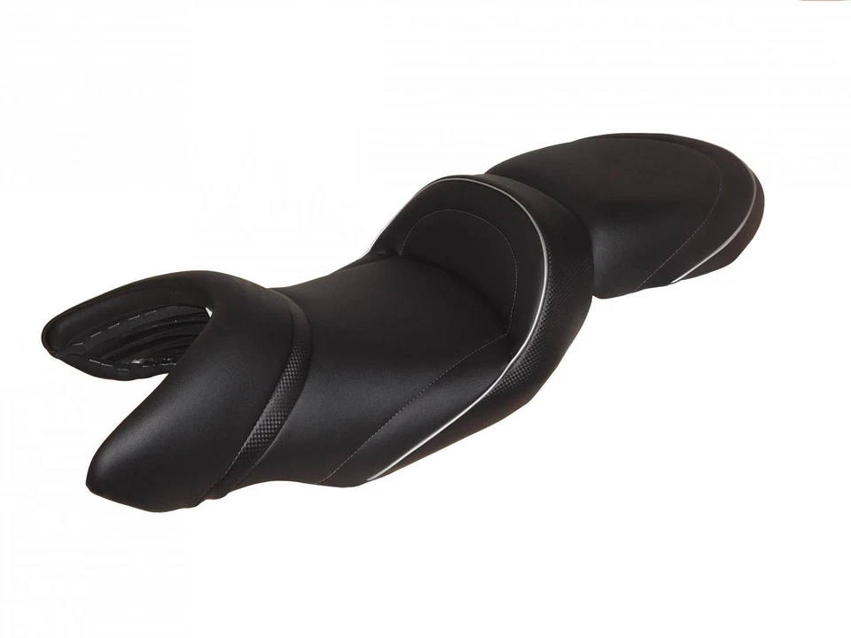 BMW R 1200 R ≥ 2015 Top Sellerie asiento de lujo confort negro plateado Sport Moto 092 Foto 1 de 1