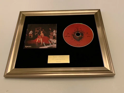 PERSONALLY SIGNED/AUTOGRAPHED CAMILA CABELLO - ROMANCE FRAMED CD PRESENTATION Cover