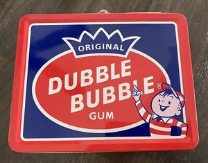 Vintage 90er Dubble Kaugummi Metall Brotdose (33) - Bild 1 von 5