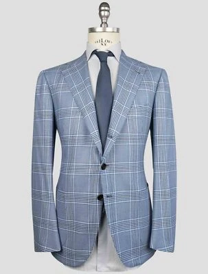 NUEVO BLAZER CACHEMIR CESARE ATTOLINI LANA AZUL AÑOS 180 EE. UU. 40 - UE 50 CA14 Foto 1 de 4