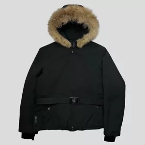 Prada Sport 2006 Fox Fur Goretex Belted Technical Jacket - IT46 - Picture 1 of 8