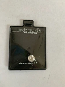 Lindenwolds Fine Jewelers 1 Carat Genuine Cubic Zircona Stone 6.5mm Uncertified - Picture 1 of 1