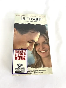 I Am Sam  VHS Previously Viewed Movie Hollywood Video - Picture 1 of 8