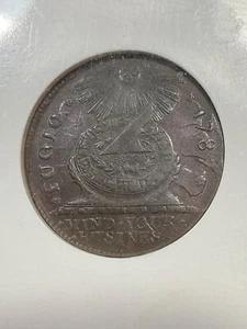 NGC MS63BN 1787 FUGIO CENT 4CINQ P.R. STATES UNITED - Picture 1 of 3