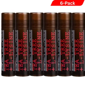 6 x Bálsamo Labial Orgánico Booming Bob - Árbol de Té y L-Lisina | 4,25 g - Imagen 1 de 2