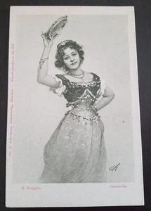 1900ca (H. Torggler) Tarantella - costumi napoletani - Imagen 1 de 2