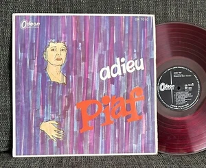 Edith Piaf  - Piaf – Adieu Japan Red Vinyl LP - Picture 1 of 4