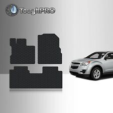 ToughPRO Floor Mats Black For Chevrolet Equinox All Weather Custom Fit 2010-2017