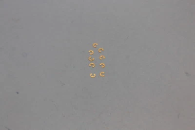 NOS YAMAHA XS650 TX750 TZ250 AT2 AT3 CIRCLIP QTY 9 PART# 93430-02001 - Image 1 of 4