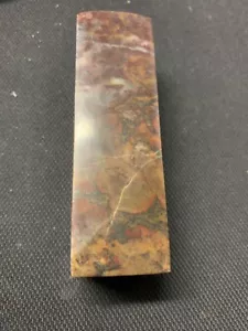 Chinese shoushan chicken blood stone stamp seal uncarved red tall rare old Big - Picture 1 of 7