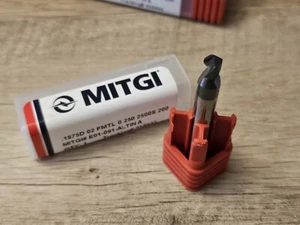 (1 Qty) MITGI E01-091-ALTIN A Carbide End Mill .1875D 02 FMTL 0.250 2500S 200 - Picture 1 of 3