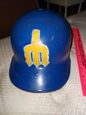 Casco de Bateo Seattle Mariners Vintage Tamaño Completo Foto 1 de 4