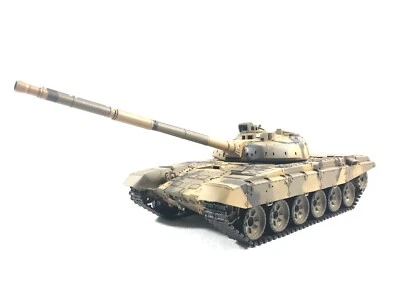 1:16 Henglong 7.0 3938 Russian T90 RTR 2.4G RC Tanque Barril Retroceso Caja de cambios de acero Foto 1 de 4