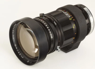 Teleobjetivo prensa universal Mamiya Sekor 250 mm f/5 Foto 1 de 4