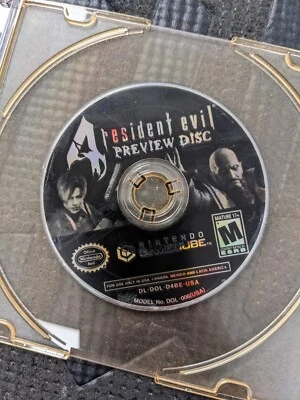Resident Evil 4 - Preview Disc (Nintendo GameCube) Playable Demo Disc Only - Image 1 of 2
