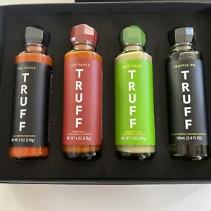 Neu Truff Hot Sauce Kollektion, 6 Unzen (4er Pack) Geschenkset, Geschmack Trüffelöl - Bild 1 von 1