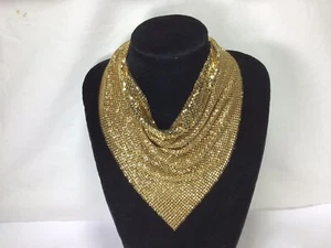 LL91 Vintage Whiting & Davis Bib Necklace & Bracelet Jewelry - Set 2 for Women's - Picture 1 of 7