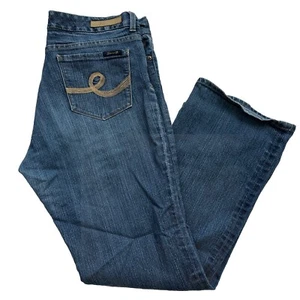 Seven7 Bootcut Jeans Womens Size 14 Medium Wash Denim 37x31.5” Seven 7 - Picture 1 of 16