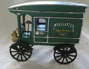 Reproduktion Gusseisen McAllister 1907 Lieferwagen General Mercantile - Bild 1 von 2