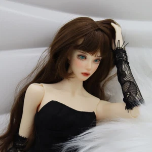 BJD 1/4 Resin Female Ball Jointed Doll Body Full Set Clothes Eyes Face Up Wig - Picture 1 of 10