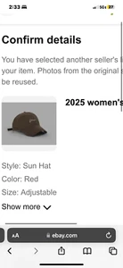 2025 women's sun hat - Picture 1 of 1