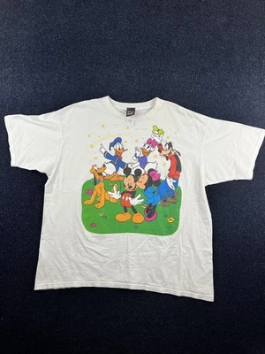Camisa Vintage Disney Mickey Unlimited Mujer 22W/24W Blanco Gráfico Años 90 BS-2500 Foto 1 de 4