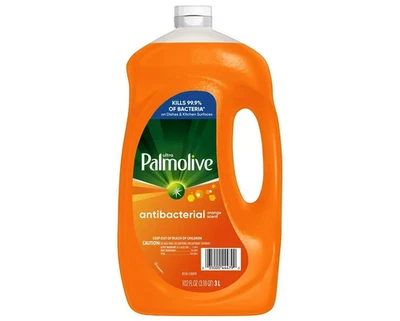 Jabón antibacteriano para platos Palmolive aroma naranja 102 fl oz botella grande Foto 1 de 4