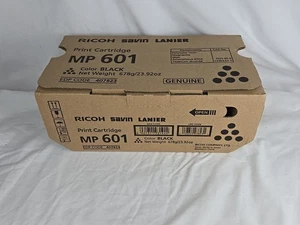 Neu Original Ricoh Savin Lanier MP 601 schwarz Drucker Tonerkassette 407823 - Bild 1 von 6