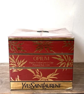 Opium YSL Perfumed Body Crème YVES SAINT LAURENT  200ml SEALED VERY RARE 1980s - Picture 1 of 15