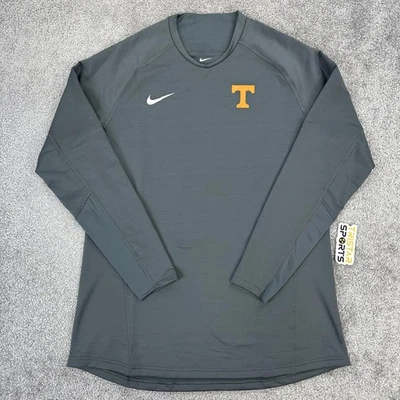 Tennessee Volunteers Shirt Mens XL Gray Football Dri-FIT Long Sleeve Nike PE UT - Image 1 of 4