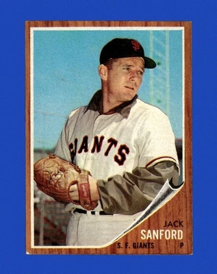 1962 Topps Set-Break #538 Jack Sanford VG-VGEX *GMCARDS* - Image 1 of 2