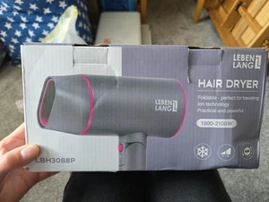 LEBENLANG Ionic Hair Dryer 2100W Anti-Spliss with Cold Air Mode - Picture 1 of 3