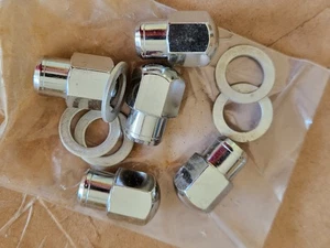 NOS Vintage Mag Fenton American Racing Appliance Lug Nuts (5) - Picture 1 of 3