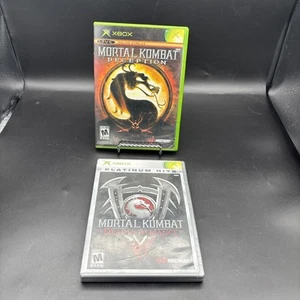 Mortal Kombat Deception & Deadly Alliance (XBOX) Lot Of 2 READ - Picture 1 of 24