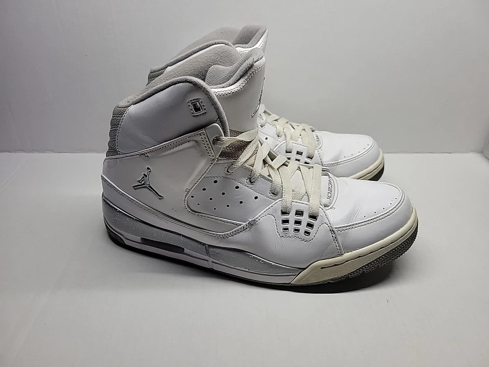 Zapatos de baloncesto Nike Air Jordan SC 1 538698-100 blancos con cordones talla 10,5 para hombre Foto 1 de 4