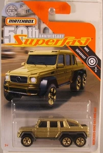 MATCHBOX #79 Mercedes-Benz G63 AMG 6x6 - Target 50th Ann. Superfast, 2019 (NEW) - Picture 1 of 4