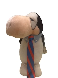 Peluche de colección 1985 Opus The Penguin Yuppie Phase Dakin Yuppy con corbata y etiquetas - Imagen 1 de 2