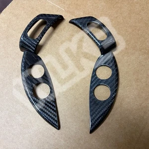 Dry Carbon Fiber Steering Wheel Button Cover for Maserati Quattroporte M139 S GT - Picture 1 of 5