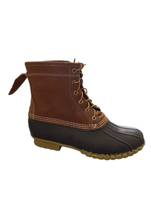 LL Bean Bean Botas Cuero BGRADE Forradas Para Hombre (GM) 9 Foto 1 de 4
