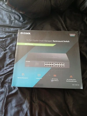 D-Link DGS-1100-16V2 16 Port Layer 2 Managed Ethernet Switch DGS110016V2 NEW - Image 1 of 4