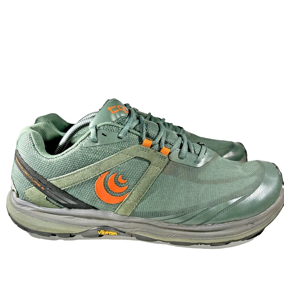 Topo Terraventure 3 мужской размер 12,5 Trail кроссовки зеленый туризм кроссовки запустить - Изображение 1 из 4