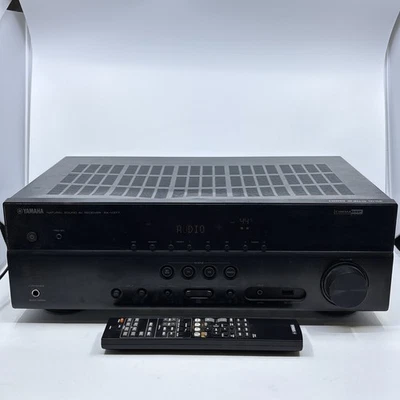 Yamaha AV Receiver Natural Sound RX-V377 5.1 Channel HDMI Home Theater - TESTED! - Image 1 of 4