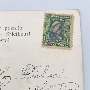 VTG TSN Series 707 Two German Shorthaired Pointers Dogs Fancy Killer Cancel "H" - Picture 1 of 6