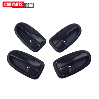 Juego de 4 manijas de puerta interiores delanteras traseras izquierda derecha para Hyundai Matrix Lavita 2001-2010 Foto 1 de 4