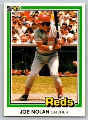 1981 Donruss - #302 Joe Nolan - Image 1 of 2