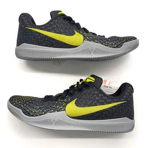Nike Kobe KB Mentality 3 Black Volt Wolf Grey - Picture 1 of 5