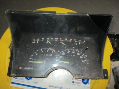 🥇 1992 C1500 SPEEDOMETER DISPLAY INSTRUMENT CLUSTER GAUGES PANEL ODOMETER QPM - Image 1 of 4