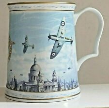 FRANKLIN MINT Flying For Victory Tankard 1990 50th Anniversary Battle Of Britain